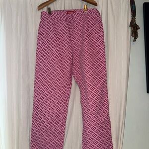 Supreme Works Pink Geometric Pants